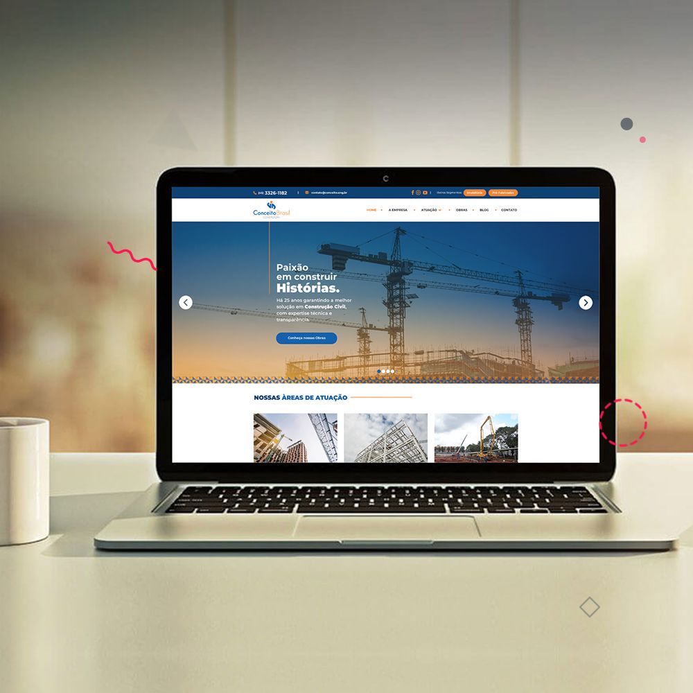 Website Grupo Conceito Engenharia
