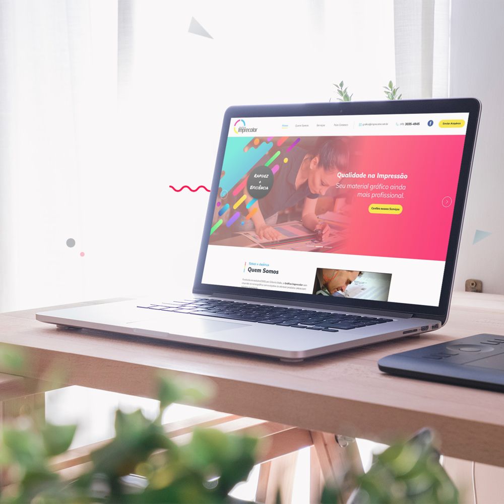 Website Gráfica Imprecolor